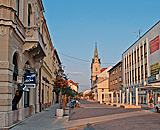 Blick auf das historische Komarno
